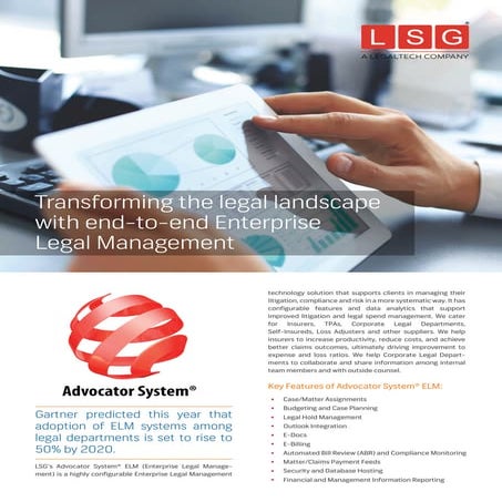 Elm advocator system-e-flyer