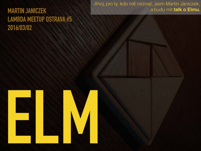 Elm česky