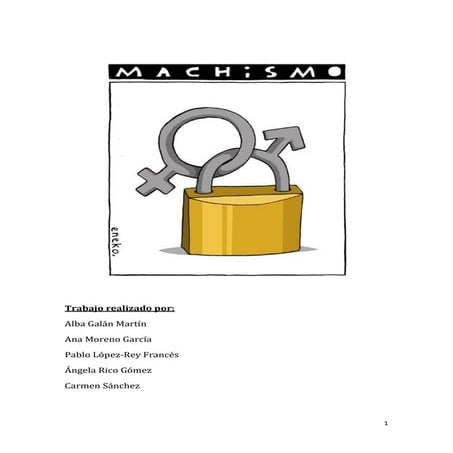 El machismo 