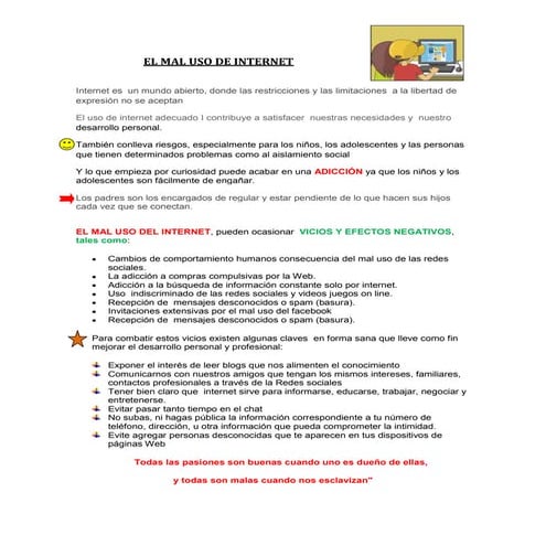 Conclusion de internet | DOCX