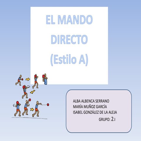 El mando directo, alba, maría e isabel | PDF