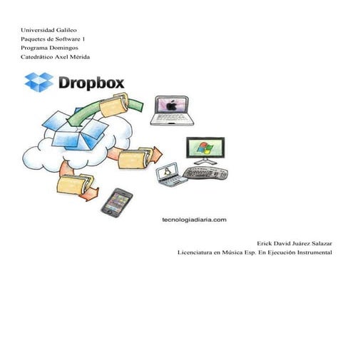 Tutorial del dropbox | PPTX