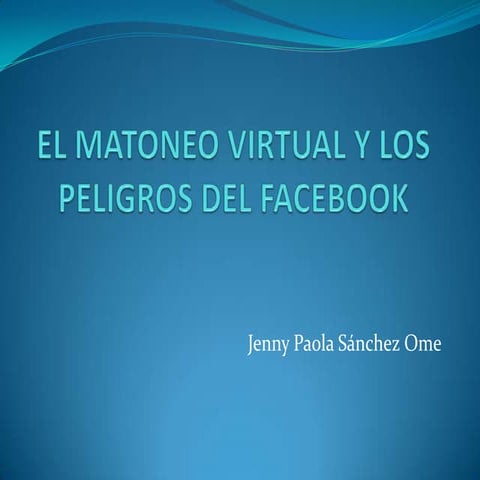 Los peligros de las redes sociales | PPT