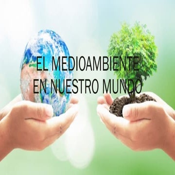 El_medio_ambiente_en_nuestro_mundo actual | PPTX