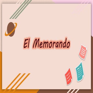 El Memorando