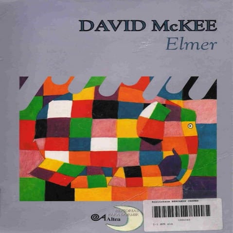 El elefante Elmer, cuento de David Mckee