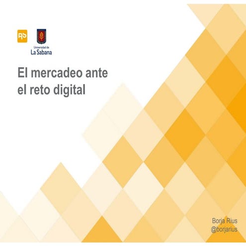 El mercadeo ante el reto digital