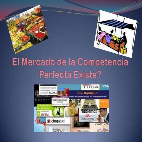 Mercado de la competencia perfecta