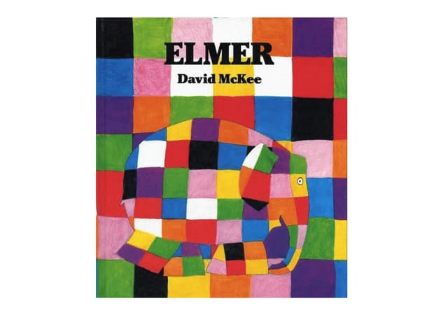 Elmer el elefante de colores