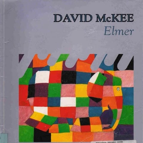 Elmer el elefante multicolor