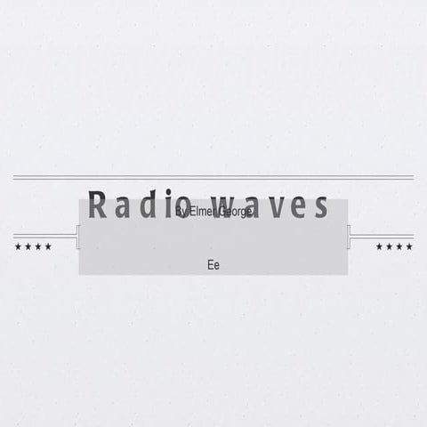 Elmer radio presentation