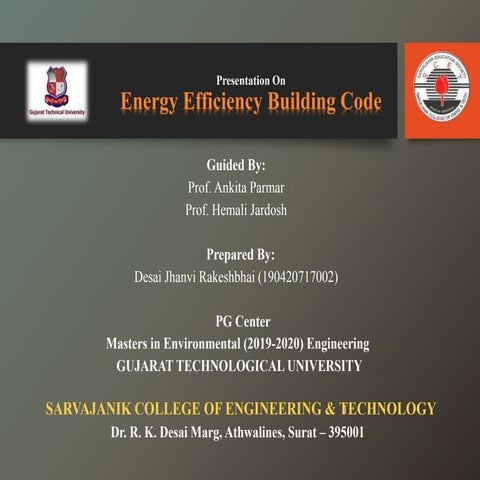 Energy  efficiency building code