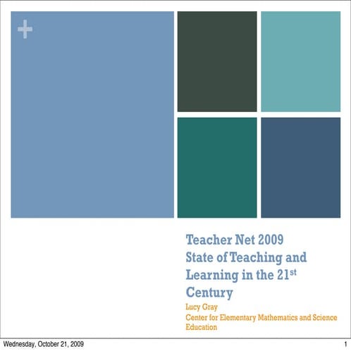 State of Teaching and Learning in the 21st Century | PPT
