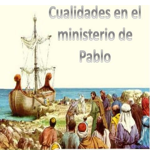 El ministerio de pablo