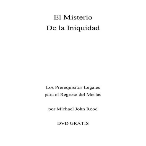 El misterio de la iniquidad   michael rood