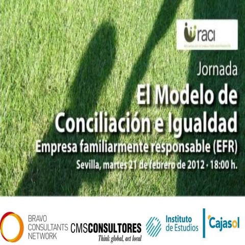 El modelo de conciliacion e igualdad en una efr cajasol