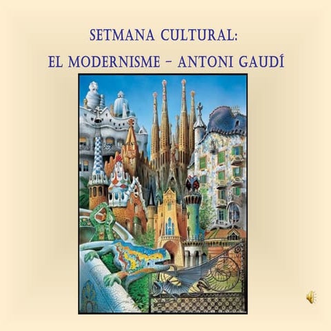 El modernisme a Educació Infantil