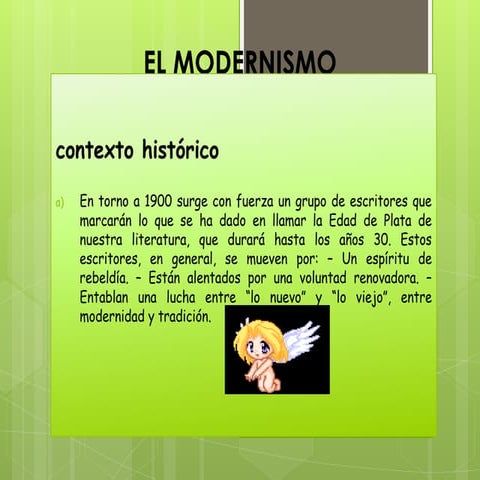 El modernismo