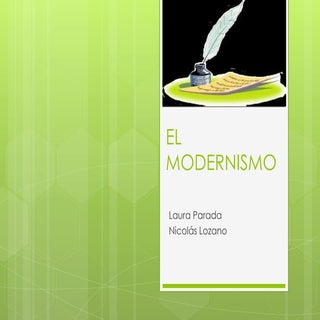 El modernismo