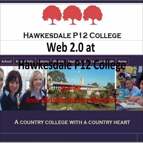 Web 2.0 at Hawkesdale Version 2