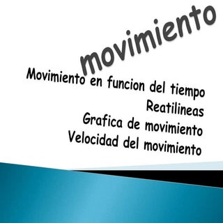 El  movimiento