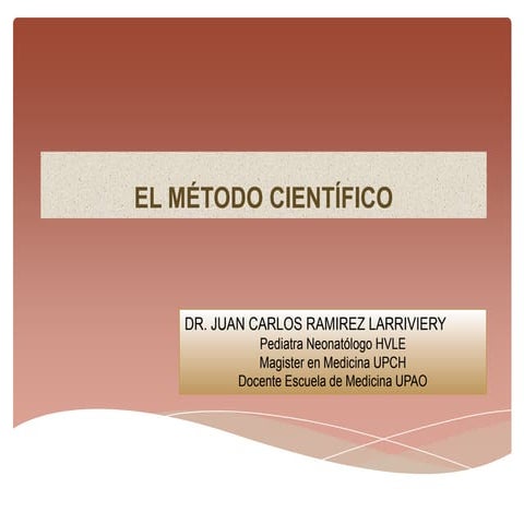 El método científico (2012 10)