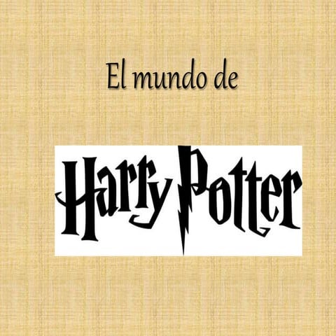El mundo de Harry Potter