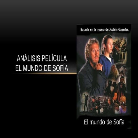 Análisis El mundo de sofía | PPTX