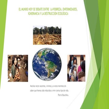 La pobreza en la era global | PPTX