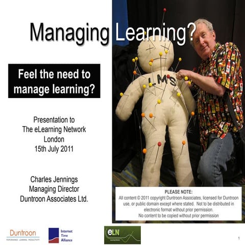eLearning Network - Managing Learning