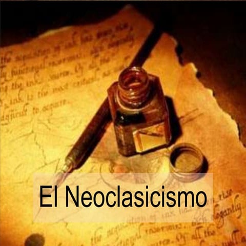 El neoclasicismo diapositivas