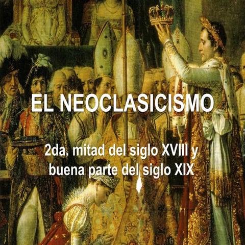 El Arte del neoclasicismo 