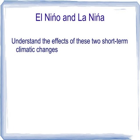 El Nino