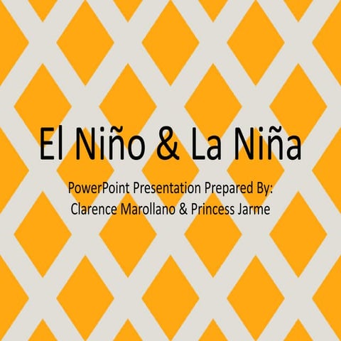 El Niño & La Niña