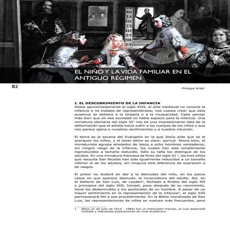 El niño y la vida familiar