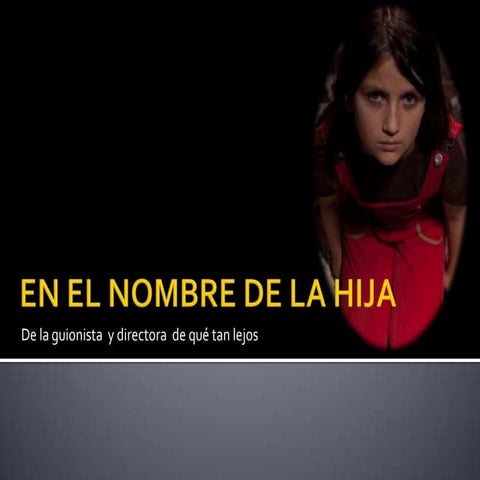 El nombre de la hija