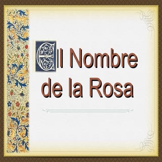 El nombre de la rosa 