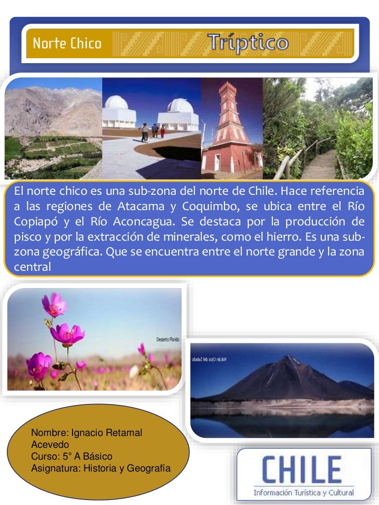 El norte chico triptico