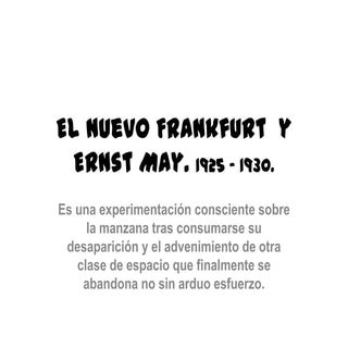 El nuevo frankfurt  y ernst may