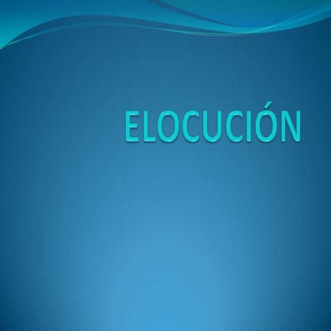 Elocucion 1