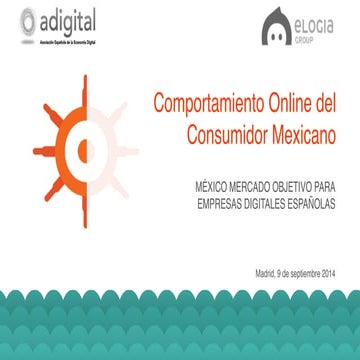 Comportamiento online del consumidor mexicano
