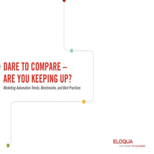 Eloqua Benchmark Report 