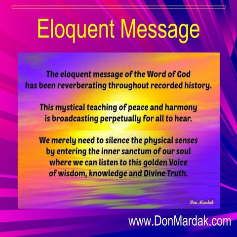 Eloquent Message | PDF