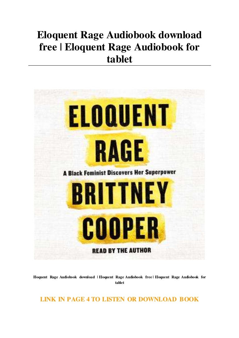 book eloquent rage book eloquent rage