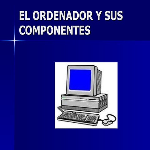 El ordenador y sus componentes
