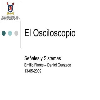 El Osciloscopio