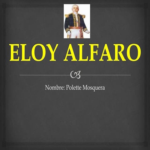 Eloy alfaro