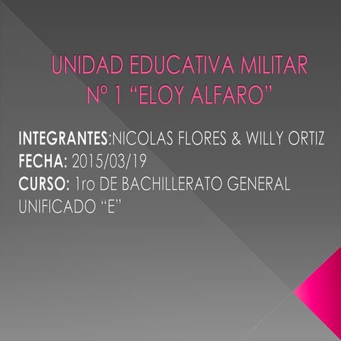 Eloy Alfaro | PPTX