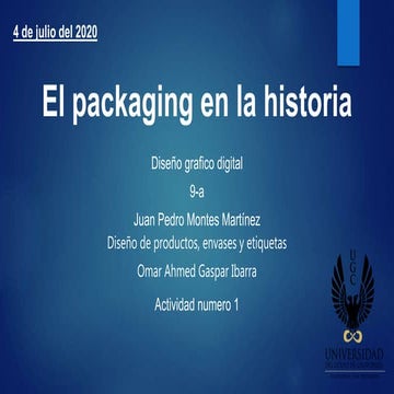 El packaging en la historia