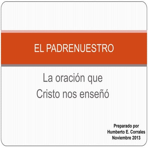 El padrenuestro